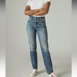 Lucky Brand Drew High Rise Taper Mom Jeans
